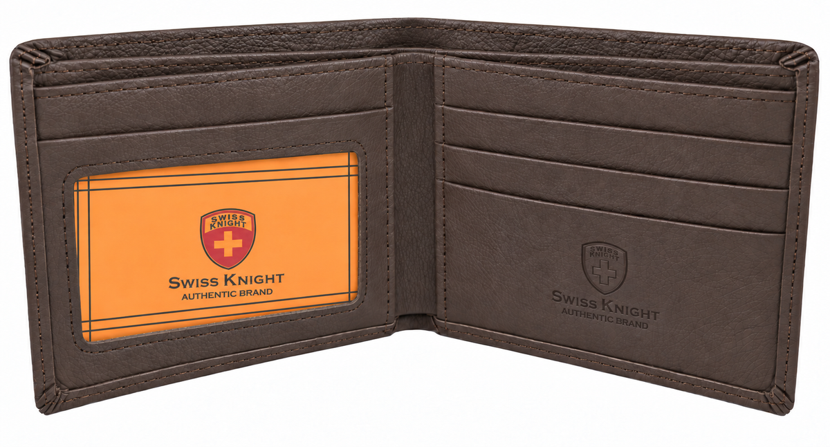 Cartera de piel - Swiss Knight