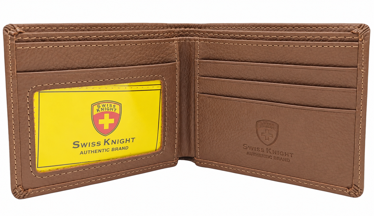 Cartera de piel - Swiss Knight