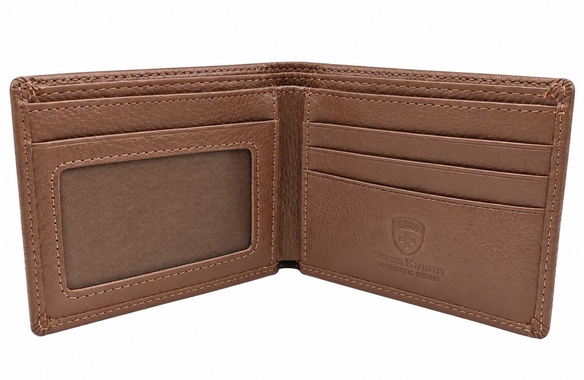 Cartera de piel - Swiss Knight