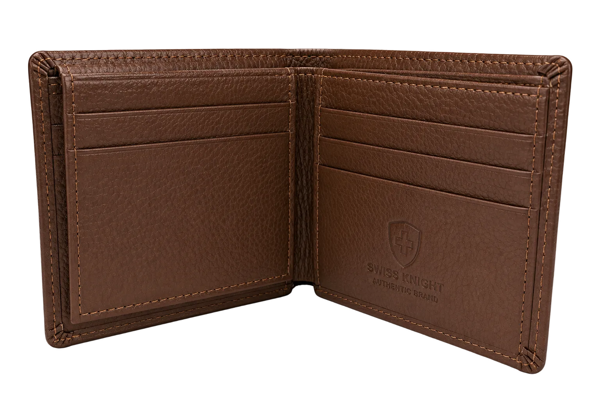 Cartera de piel - Swiis Knight