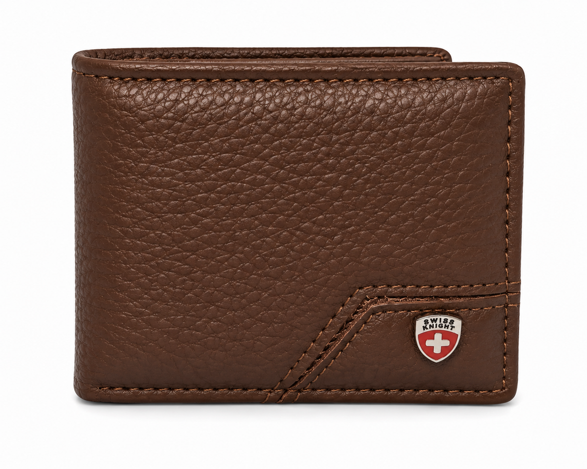 Cartera de piel - Swiis Knight
