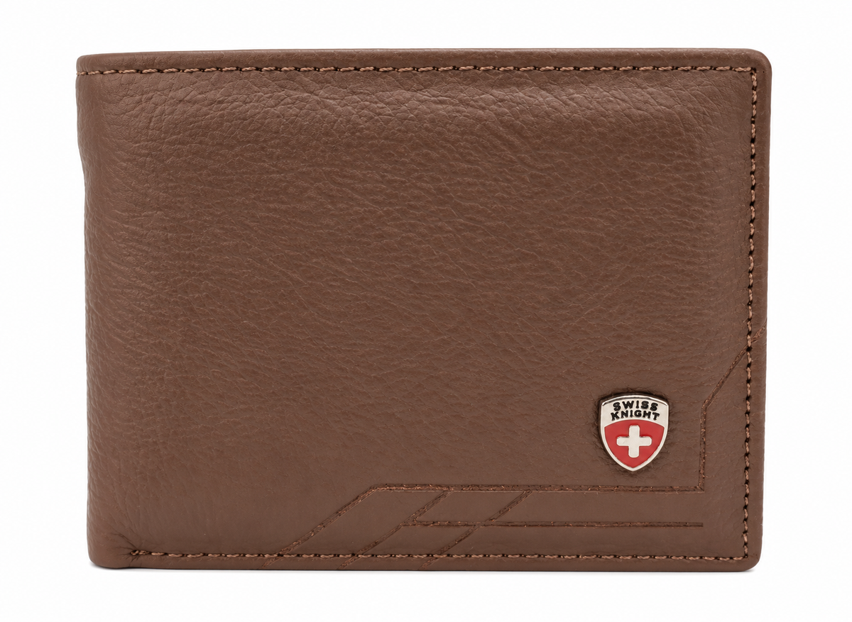Cartera de piel - Swiss Knight