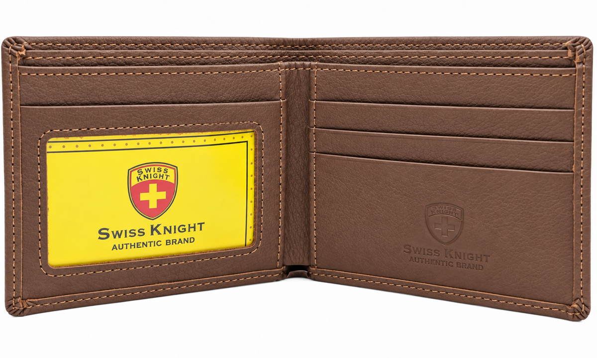 Cartera de piel - Swiss Knigth