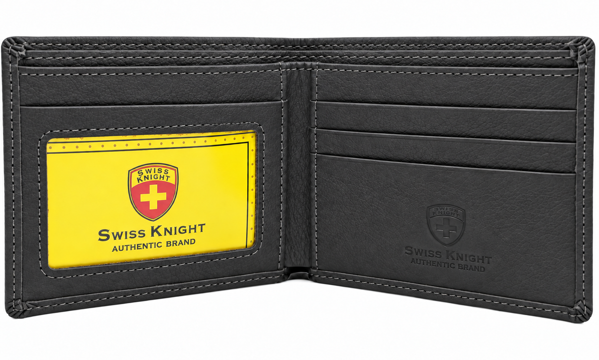Cartera de piel - Swiss Knigth