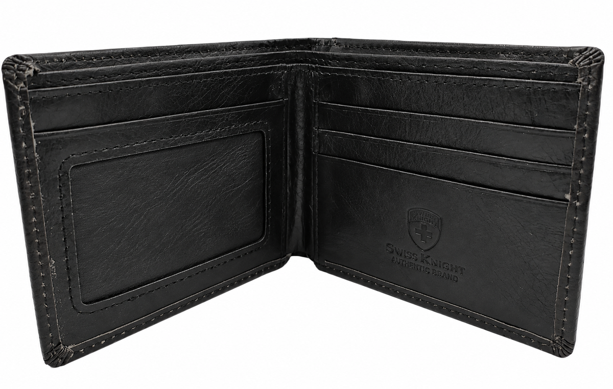 Cartera de piel - Swiss Knight