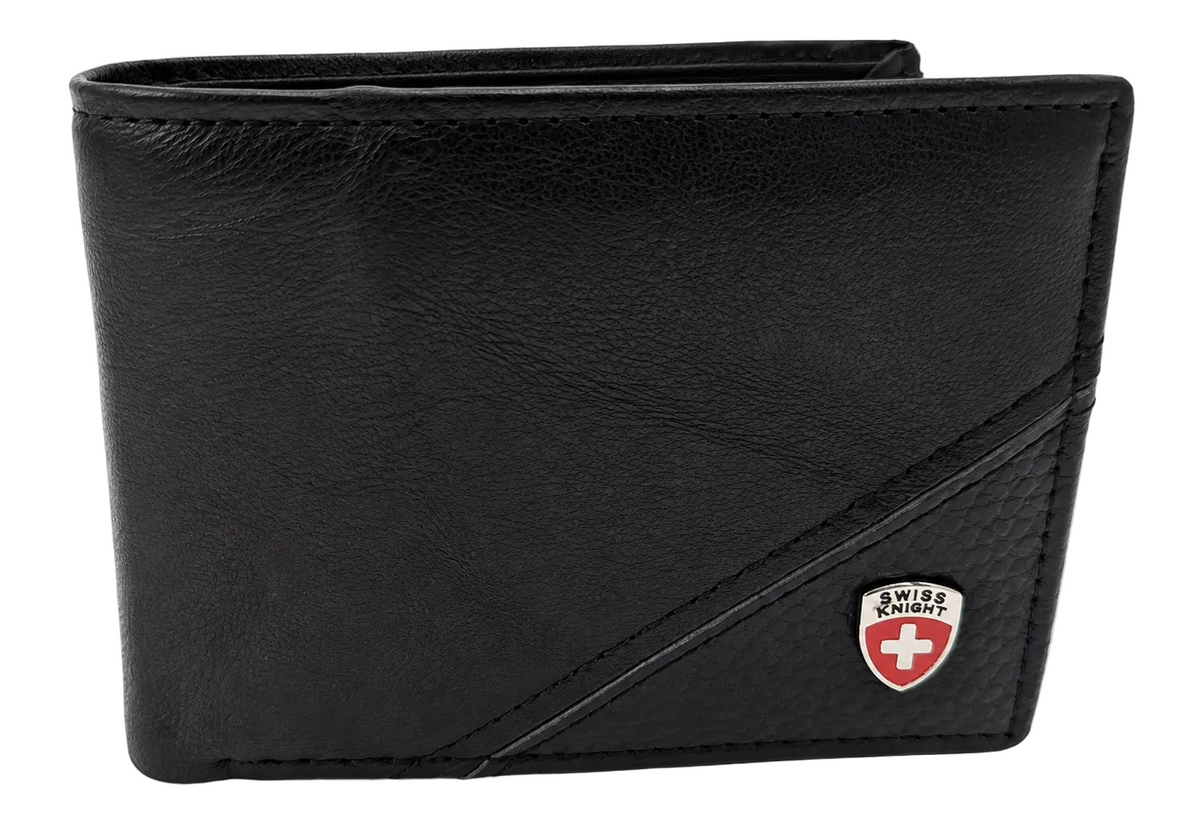 Cartera de piel- Swiss Knight