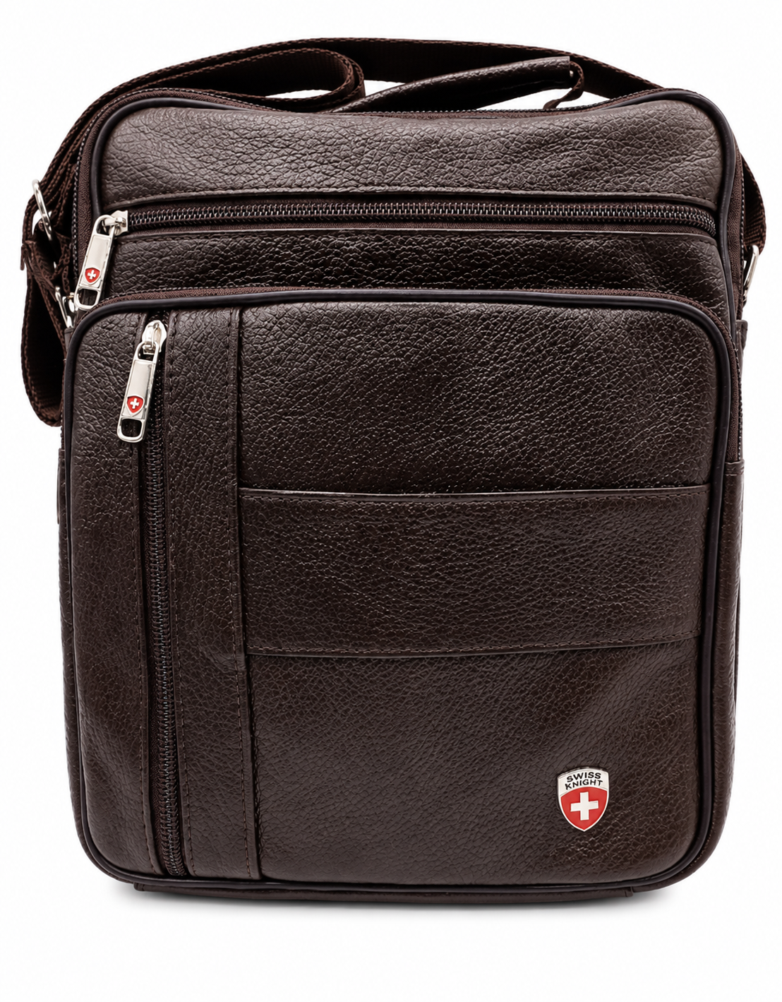 Mariconera de piel Swiss Knight