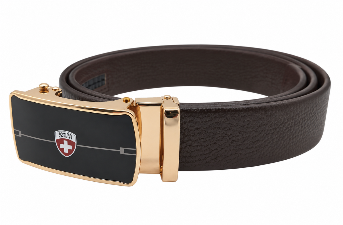 Cinturón de piel - Swiss Knight