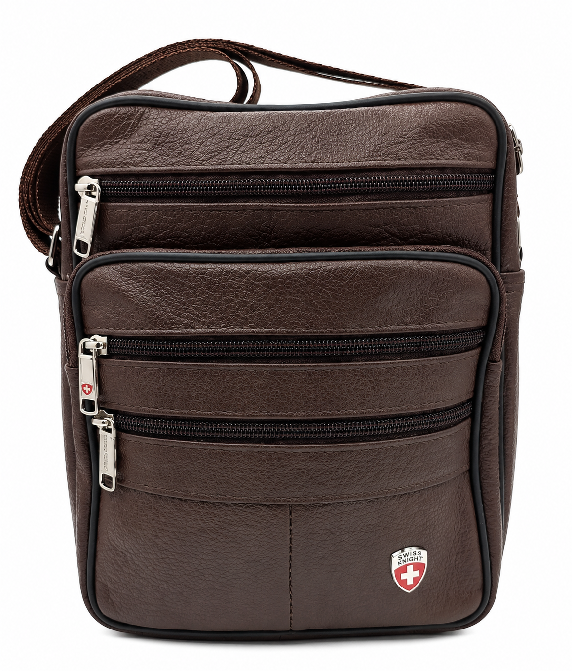 Mariconera de piel - Swiss  Knight